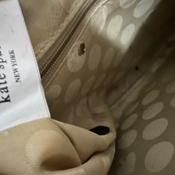 Kate Spade, double zip cross body bag black - Picture 2 of 7